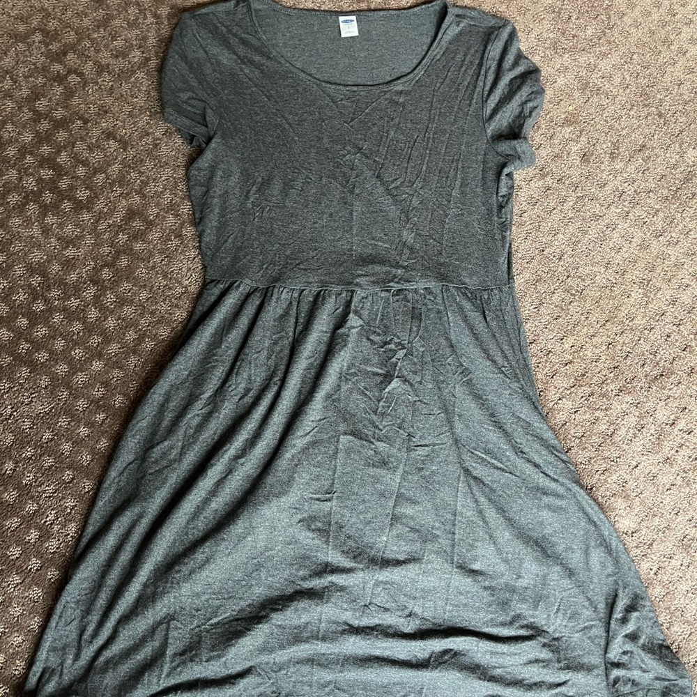 Grey t shirt dress